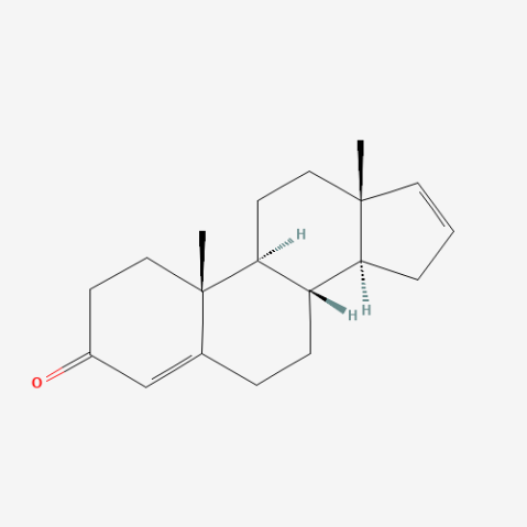 4,16-Androstadien-3-one Chemische Struktur