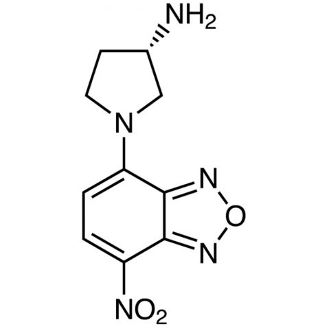 (S)-(+)-4-(3-Amino-pyrrolidino)-7-nitrobenzofurazan Chemical Structure