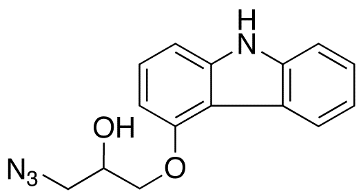 4-[1′-(3′-Azido-1′,2′-propanediol)]carbazole Chemical Structure