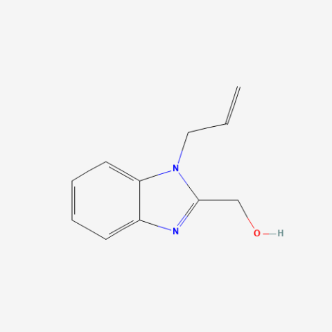 (1-allyl-1H-benzimidazol-2-yl)methanol Chemische Struktur