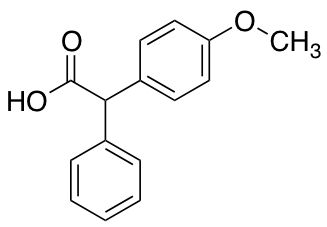 alpha-(4-Methoxyphenyl)phenylacetic acid Chemical Structure