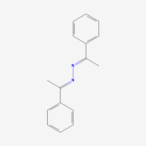 Acetophenone azine 化学構造