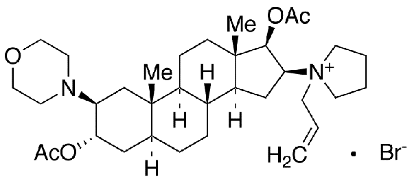 3-Acetyl Rocuronium Bromide Chemical Structure