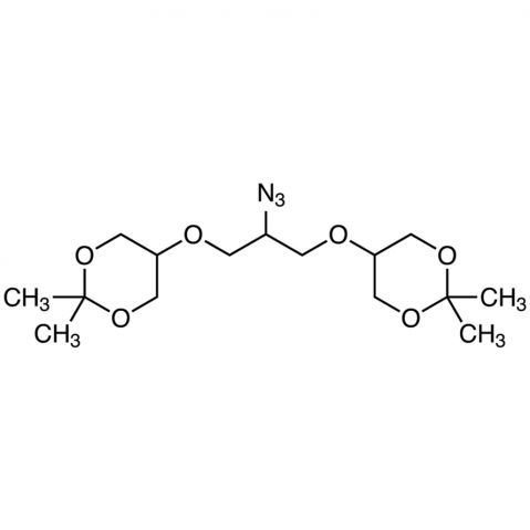 2-Azido-1,3-bis[(2,2-dimethyl-1,3-dioxan-5-yl)oxy]propane Chemical Structure