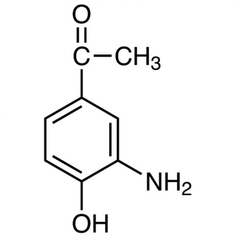 3'-Amino-4'-hydroxyacetophenone Chemical Structure