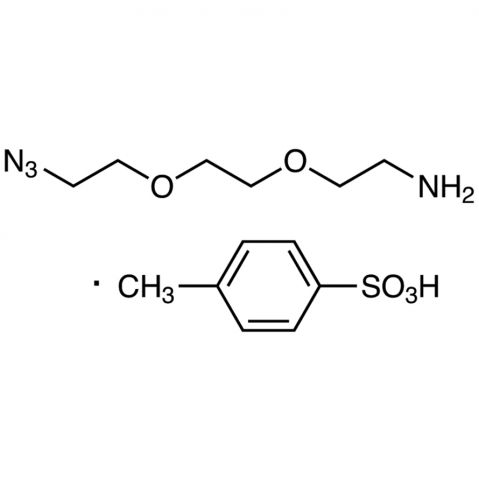 Azido-PEG2-Amine·Tos-OH 化学構造