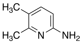 2-Amino-5,6-dimethylpyridine Chemische Struktur