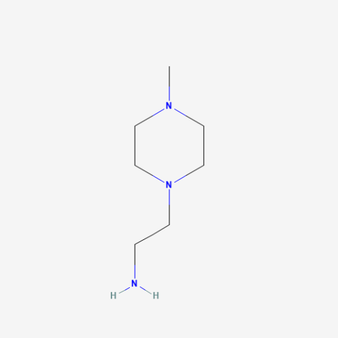 1-(2-Aminoethyl)-4-methylpiperazine Chemical Structure