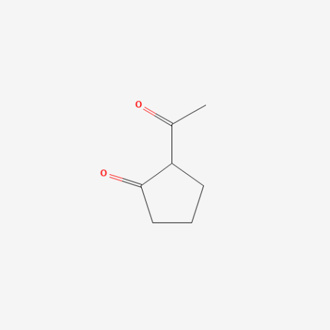 2-Acetylcyclopentanone Chemical Structure