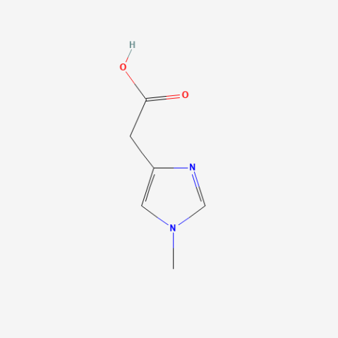 2-(1-Methyl-4-Imidazolyl)Acetic Acid Chemical Structure