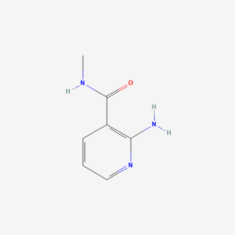 2-Amino-N-methylnicotinamide Chemical Structure