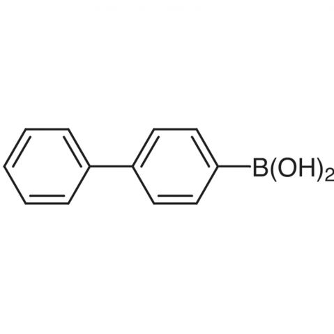 4-Biphenylboronic acid(contains varying amounts of Anhydride) Chemical Structure