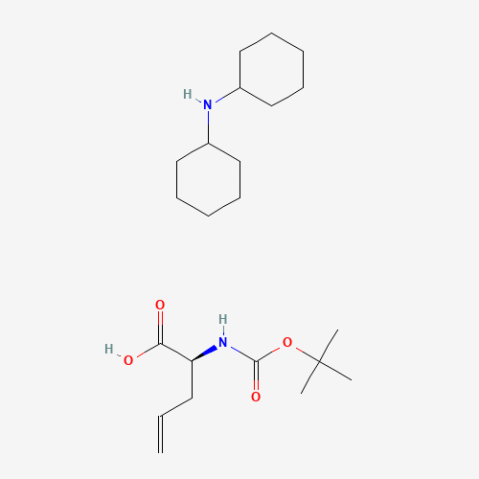 Boc-allyl-Gly-OH (dicyclohexylammonium) salt Chemical Structure