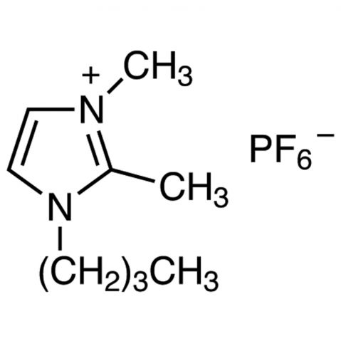 1-Butyl-2,3-dimethylimidazolium hexafluorophosphate Chemical Structure