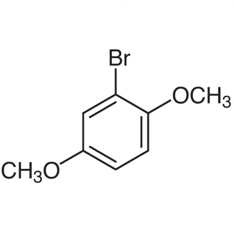 1-Bromo-2,5-dimethoxybenzene Chemische Struktur