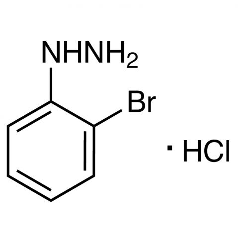 2-Bromophenylhydrazine hydrochloride Chemische Struktur