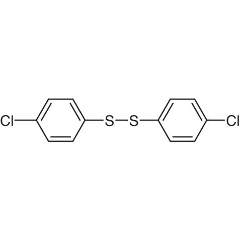 4,4′-Dichlorodiphenyl disulfide Chemical Structure