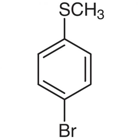 4-Bromothioanisole 化学構造