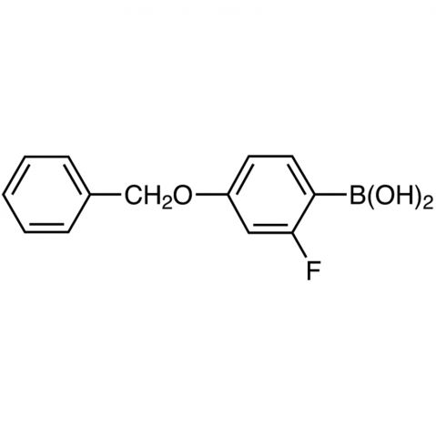 4-(benzyloxy)-2-fluorophenylboronic acid Chemical Structure