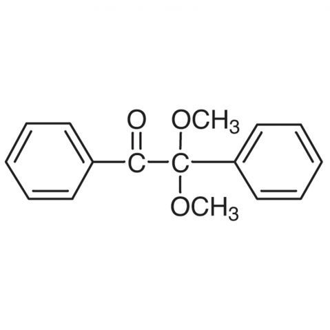 2,2-Dimethoxy-2-phenylacetophenone Chemische Struktur