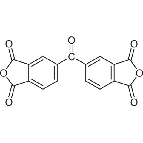 Benzophenone-3,3′,4,4′-tetracarboxylic dianhydride Chemical Structure