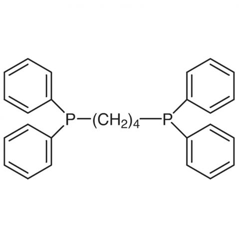 1,4-Bis(diphenylphosphino)butane Chemische Struktur