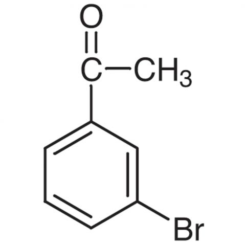 3'-Bromoacetophenone التركيب الكيميائي