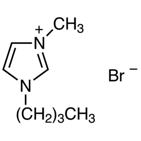 1-Butyl-3-methylimidazolium Bromide Chemical Structure