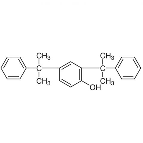 2,4-Bis(α,α-dimethylbenzyl)phenol 化学構造