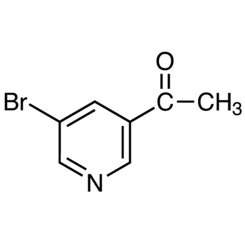 3-Bromo-5-Acetylpyridine التركيب الكيميائي