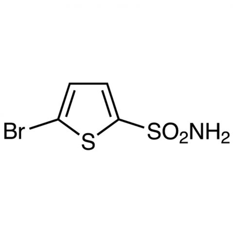 5-Bromo-2-thiophenesulfonamide Chemische Struktur