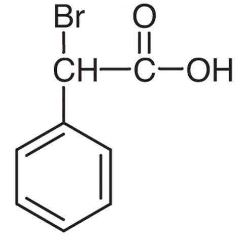 α-Bromophenylacetic acid Chemische Struktur