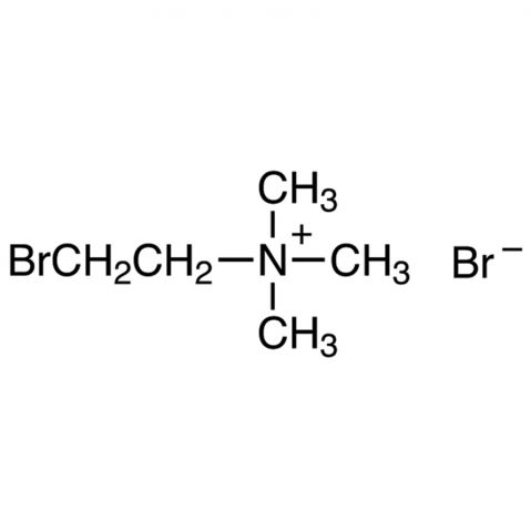 Bromocholine Bromide 化学構造