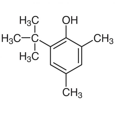 2-(tert-Butyl)-4,6-dimethylphenol Chemical Structure