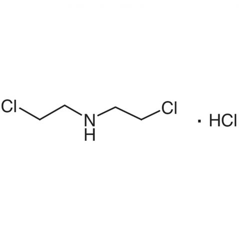 Bis(2-chloroethyl)amine hydrochloride Chemische Struktur