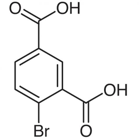 4-Bromoisophthalic acid التركيب الكيميائي