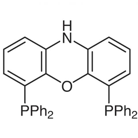 4,6-Bis(diphenylphosphino)phenoxazine 化学構造