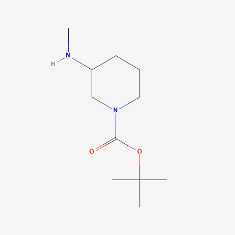 1-Boc-3-(methylamino)piperidine Chemical Structure