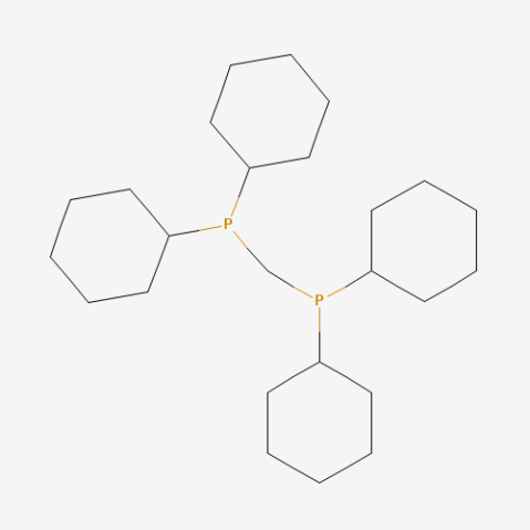 Bis(dicyclohexylphosphino)methane Chemical Structure