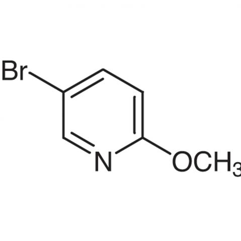 5-Bromo-2-methoxypyridine 化学構造