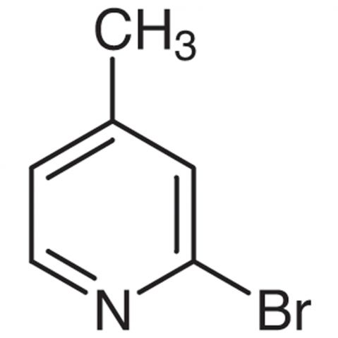 2-Bromo-4-methylpyridine Chemical Structure