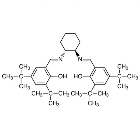 (R,R)-(-)-N,N'-Bis(3,5-di-tert-butylsalicylidene)-1,2-cyclohexanediamine Chemische Struktur