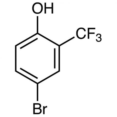 4-Bromo-2-(trifluoromethyl)phenol Chemical Structure