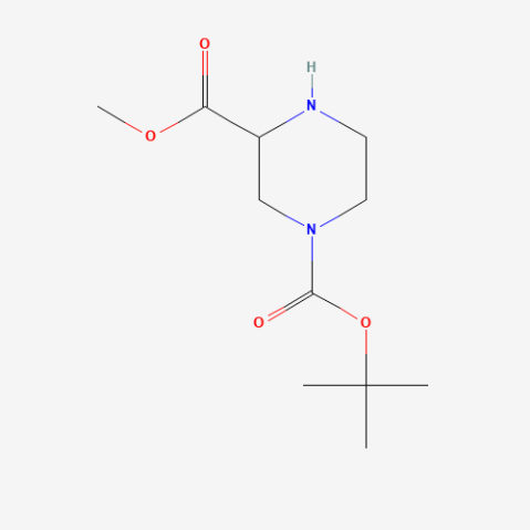 Methyl (±)-4-Boc-piperazine-2-carboxylate Chemical Structure