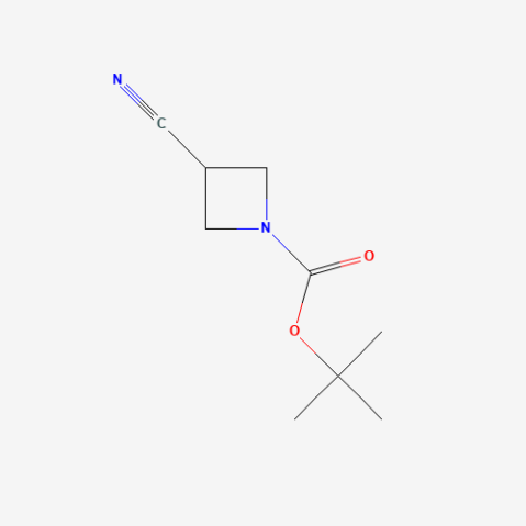1-Boc-3-cyanoazetidine Chemical Structure