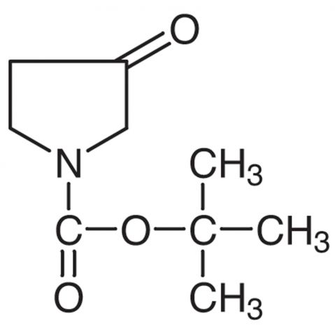 N-Boc-3-pyrrolidinone Chemische Struktur