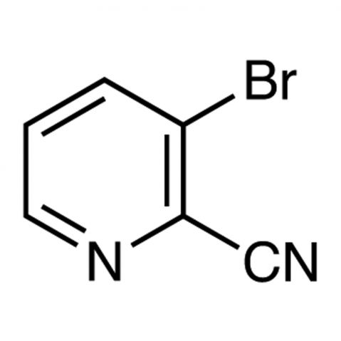 3-Bromopyridine-2-carbonitrile Chemical Structure