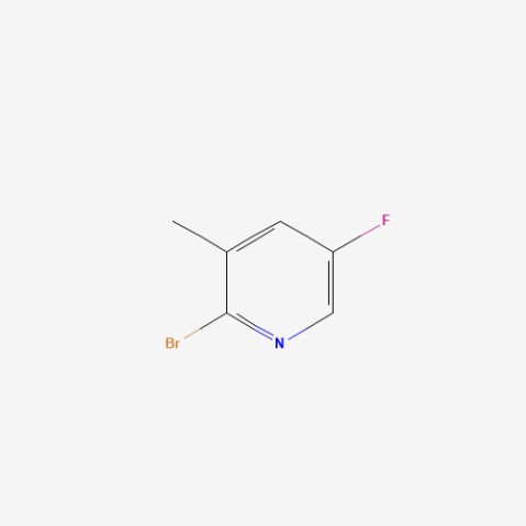 2-Bromo-5-fluoro-3-methylpyridine Chemical Structure