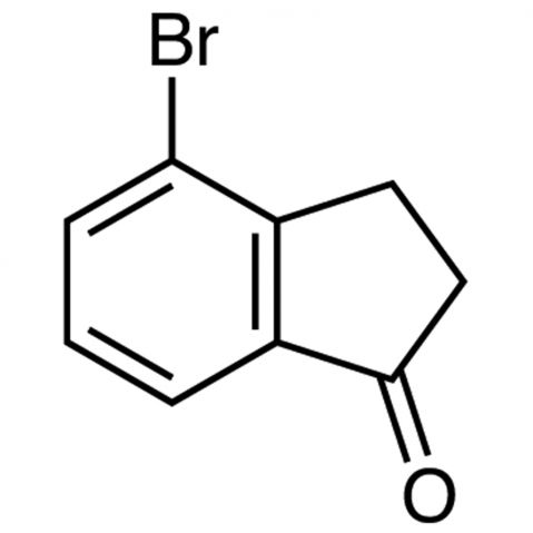 4-Bromo-1-indanone التركيب الكيميائي