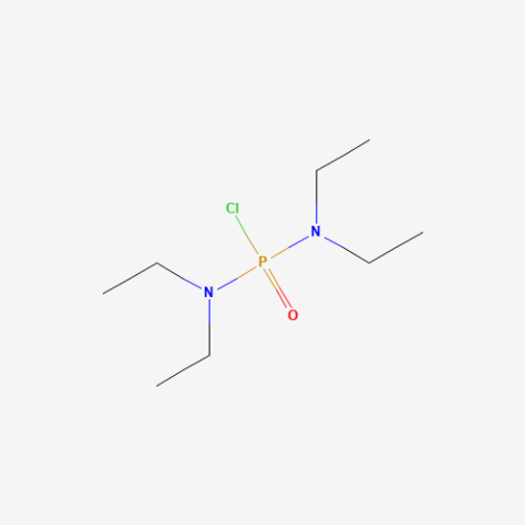 Bis(diethylamino)phosphorochloridate Chemische Struktur